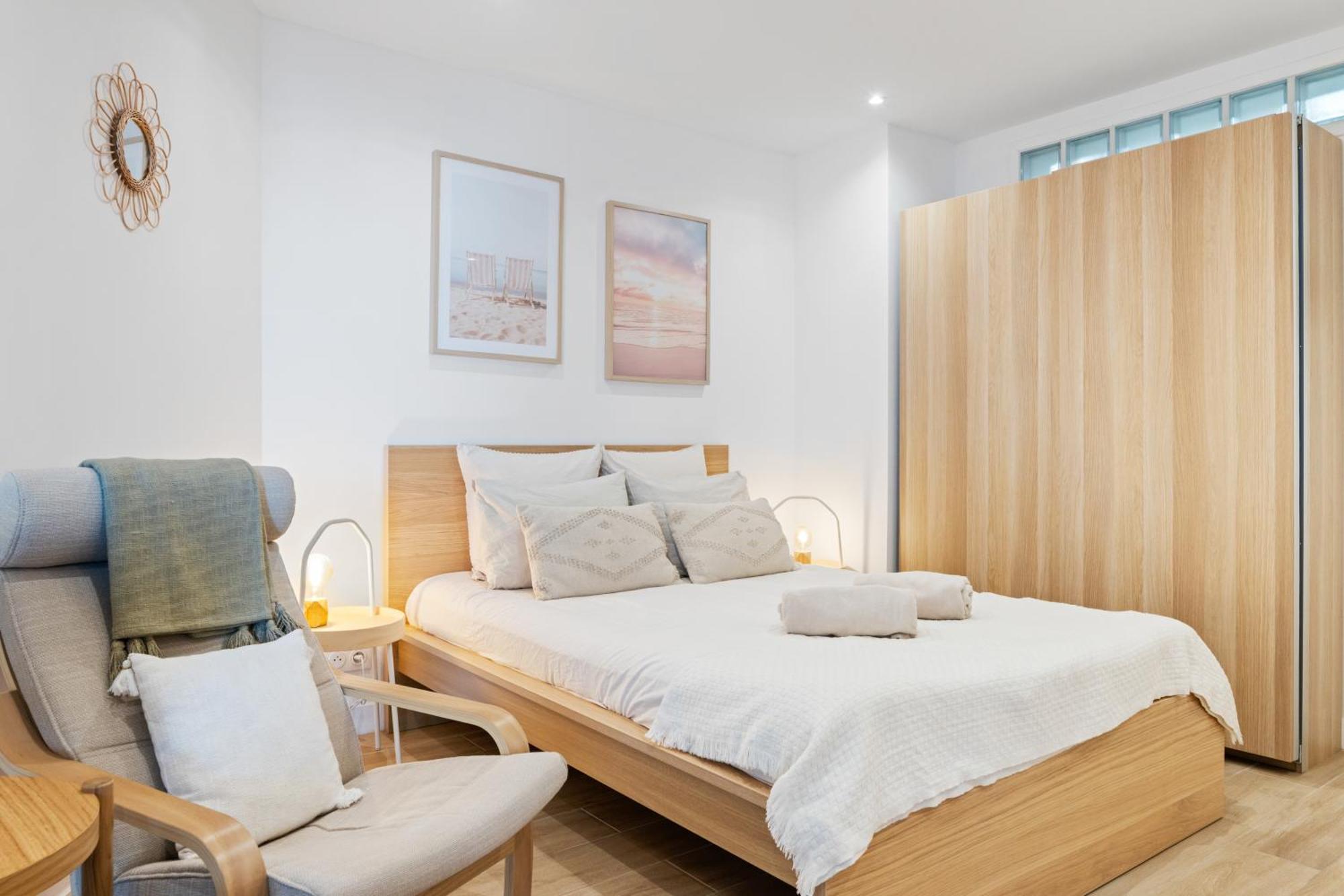 Appartement Bord De Mer « La Petite Ma-Line » Cagnes-sur-Mer Eksteriør billede